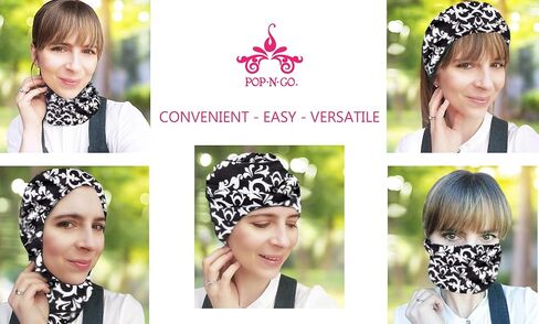 Chiffon Water Repellent Protective Rain Scarf, Bonnet, & More in Saudi Arabia