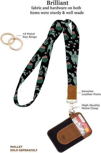 Lanyards for Keys, Durable Keychain Long Lanyard for Women Men, Cute Neck Lanyard for ID Badges Holder, Wallets, key in Kuwait