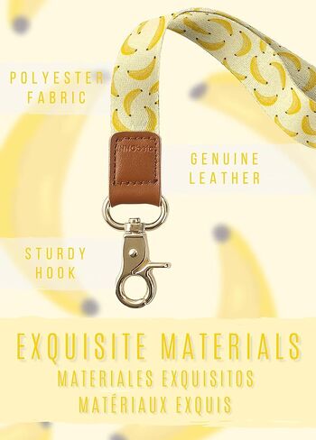 InnoBeta Keychains for Women, Cute Wrist Strap for Keys, Short Car Key Wristlet Lanyards in Saudi Arabia