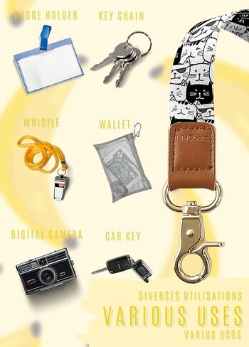 InnoBeta Keychains for Women, Cute Wrist Strap for Keys, Short Car Key Wristlet Lanyards in Saudi Arabia