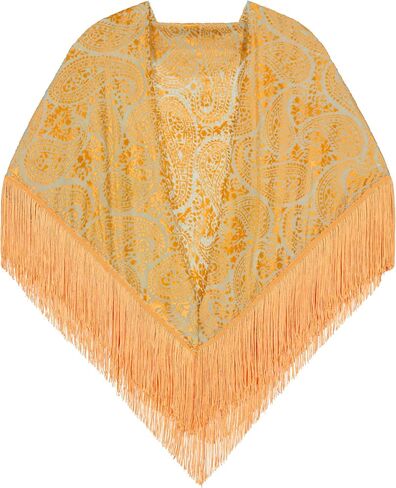 Velvet Shawl Scarf Wraps for Women, Burnout Print with Tassel, Can be Used As Shawl and Scarf,Free Size in Saudi Arabia