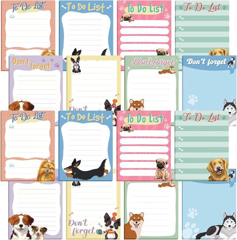 PerKoop 16 Pieces Funny Chickens Sticky to Do Notepad Chicken Scratch Chick Chicken Coop Lover Gifts Country Notebook Self Stick Note Pads for Hens Farm Lover,3 x 4 Inch 480 Pack in Saudi Arabia
