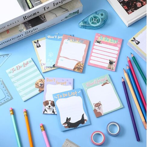 PerKoop 16 Pieces Funny Chickens Sticky to Do Notepad Chicken Scratch Chick Chicken Coop Lover Gifts Country Notebook Self Stick Note Pads for Hens Farm Lover,3 x 4 Inch 480 Pack in Saudi Arabia