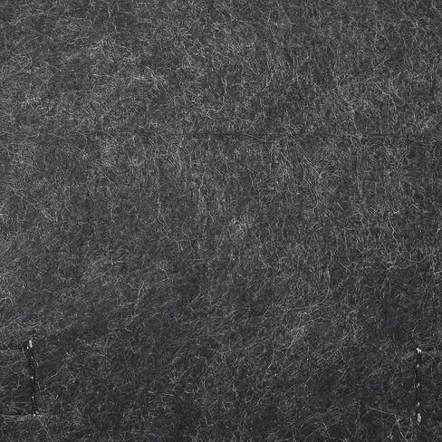 Llamas Trunk Tidying منظم تخزين حقيبة قابلة للطي أدوات صغيرة صندوق اللباد داخلي تلقائي حقيبة تخزين الإسعافات الأولية مع مقبض لشاحنة السيارة SUV (صغير، أسود) in Saudi Arabia