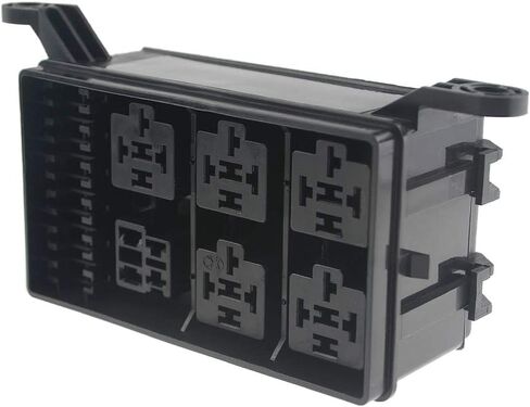 WMYCONGCONG 6 طريقة صندوق التتابع كتلة 6 ATC/ATO الصمامات حامل كتلة ث/41 قطعة محطات الأسلاك المعدنية للاستخدام البحري للسيارات in Kuwait