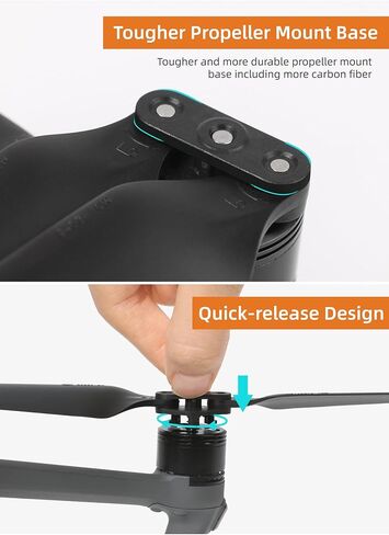 4 pcs Noise Reduction Blades Propeller for DJI Mavic Mavic 3 Pro/Mavic 3 Classic/Mavic 3 in Kuwait