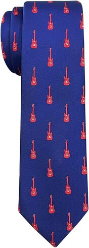 Retreez Music & Arts Ties | Neckties for Men | Microfiber 2.4" Skinny Ties in Saudi Arabia