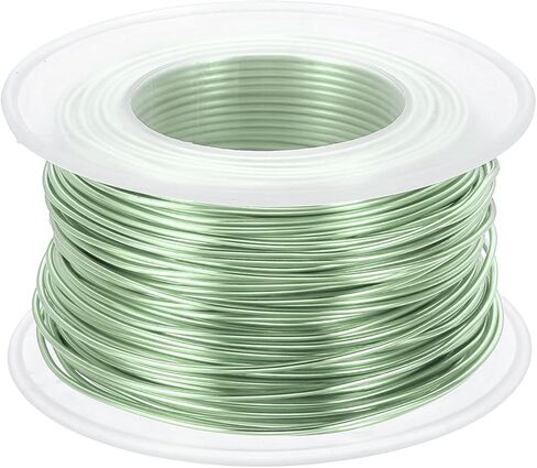 PATIKIL 18 Gauge 1mm Aluminum Craft Wire, 98.4Ft Metal Wire Armature Bendable Wire for Jewelry Making Metal Wrap DIY, Bronze in Saudi Arabia