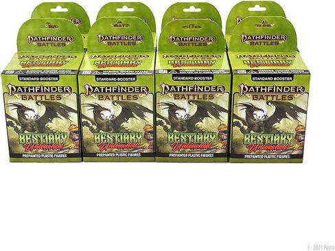WizKids Pathfinder Battles: Bestiary Unleashed 8 ct. Booster in Saudi Arabia