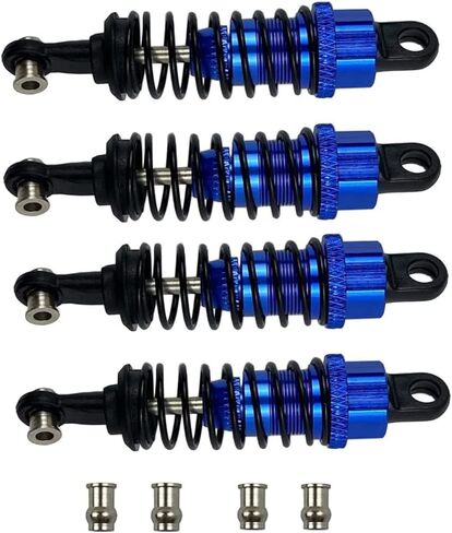 1/10 RC Oil Filled Shocks for Tamiya TT02 TT01 Shocks Damper M05 TA05 On Road Tamiya Rc Car Front Rear Shocks Hops Up Upgrade Parts(Black) in Kuwait
