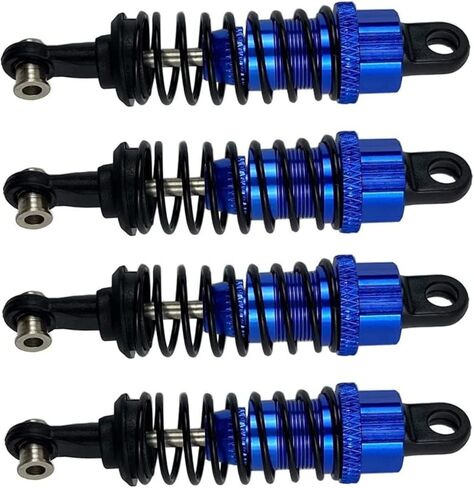1/10 RC Oil Filled Shocks for Tamiya TT02 TT01 Shocks Damper M05 TA05 On Road Tamiya Rc Car Front Rear Shocks Hops Up Upgrade Parts(Black) in Kuwait