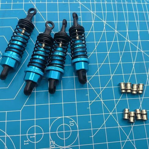1/10 RC Oil Filled Shocks for Tamiya TT02 TT01 Shocks Damper M05 TA05 On Road Tamiya Rc Car Front Rear Shocks Hops Up Upgrade Parts(Black) in Kuwait