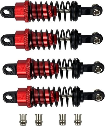 1/10 RC Oil Filled Shocks for Tamiya TT02 TT01 Shocks Damper M05 TA05 On Road Tamiya Rc Car Front Rear Shocks Hops Up Upgrade Parts(Black) in Saudi Arabia