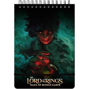 Ultra PRO - The Lord of The Rings: Tales of Middle-Earth Spiral Life Pad Featuring: Frodo for Magic: The Gathering, Keep Track of All Your Moves and Strategies Against Opponents in Battle
