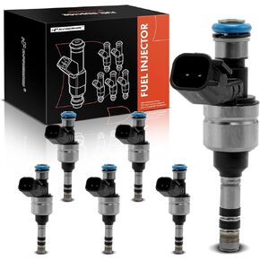 A-Premium Fuel Injectors Compatible with Chevrolet Equinox 12-17, Traverse, Impala, Camaro, Colorado, Caprice (Sport) & GMC Terrain, Canyon & Buick Enclave, LaCrosse & Cadillac SRX, CTS, XTS, ATS