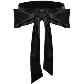Heliltd Sash Belt for Dresses Women Ribbon Belt Bridal Silk Sash Long Scarf Belt for Wedding Party Special Occasion