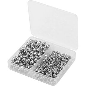 Set Points 300Pcs,300pcs Round Pearl Head Pins Dressmaking Sewing Fixed Marking Practical Tool (Gold)