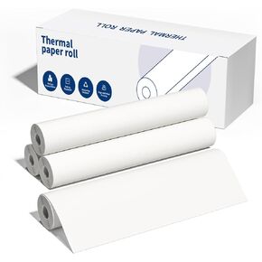 US Letter Thermal Printer Paper 4 Roll, 8.5 inches Compatible with Phomemo M832, M834, M835, A80, MT810 and Other Portable Thermal Printers (4Rolls | 8.5''x27') in Kuwait