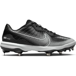 Nike Alpha Huarache Varsity 4 Low Metal Baseball Cleats Gray | Gray Size 8.5 Medium
