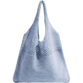 Crochet Bags for Women Travel Tote Bags Knit Summer Beach Tote and Boho Tote Handbags