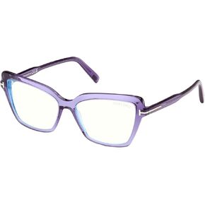 Tom Ford FT 5948-B BLUE BLOCK Transparent Violet/Blue Filter 55/15/140 women Eyewear Frame