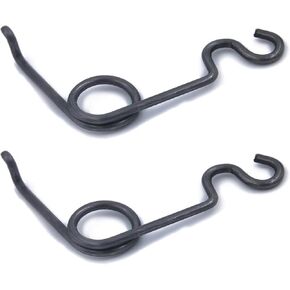 Fuel Door Lid Clip Spring Compatible with 2009-2014 F150 Gas Cap Door Cover Spring,Gas Tank Doors Cover Spring Repair Replacement 4L3Z-9927936-BA,4L3Z9927936BA,924801,924-801,9E5Z-5427936-A（2PCS）