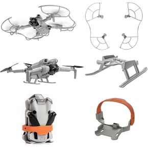 Propeller Guard Protector+Landing Gear+Propeller Holder for DJI Mini 4 Pro （3-Piece Set）