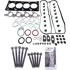 CPWK382 Head Gasket Set Bolt Kit Fits: 00-04 Ford Focus 2.0L DOHC 16v VIN 3 Cu. 121 ZETEC