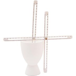 Yushen Pottery Throwing Gauge Set for Measuring Height & Width, Pottery Clay Tools Clay Measuring Gauge Tools