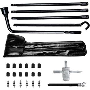 Spare Tire Removal Tool Kit Tire Lug Wrench Handle Tire Removal Replacement Kit Fit For 2003-2022 Dodge Ram 1500 Fit for Dodge Durango Dakota Journey Jeep Gladiator