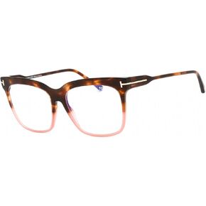 Eyeglasses Tom Ford FT 5768 -B 055 Shiny Medium Havana To Milky Pink,"t" Logo /