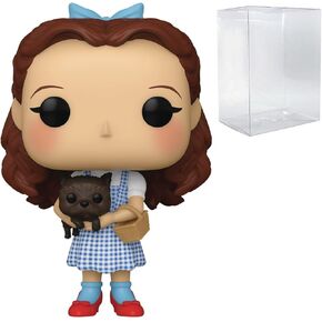 POP Movies: The Wizard of Oz 85th Anniversary - Dorothy & Toto Funko Vinyl Figure (Bundled with Compatible Box Protector Case), Multicolor, 3.75 inches