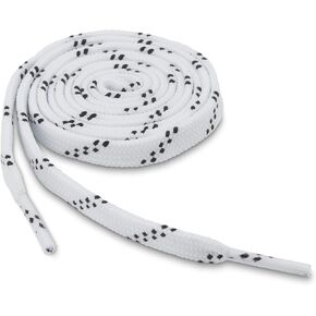 Forcefield Team Lace, White black speckled flat 54"