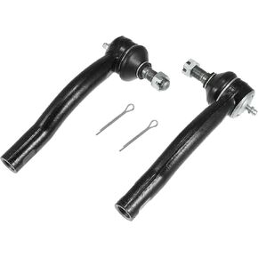 X AUTOHAUX 2pcs Front Outer Tie Rod End Links Suspension Steering Part Replacement ES80432 ES80431 for Toyota Corolla 2003-2008