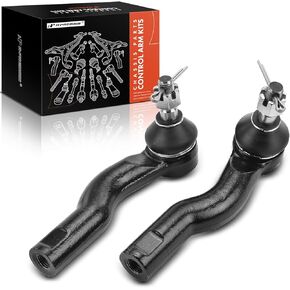 A-Premium 2 x Front Outer Tie Rod Ends, Compatible with Mazda 6 2003 2004 2005 2006 2007 2008