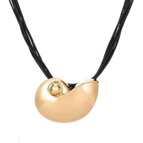 Tgirls Boho Gold Necklace for Women Big Starfish Pendant Necklaces Sun Choker Necklace Chunky Conch Shell Beach Necklace Statement Summer Jewelry in Kuwait