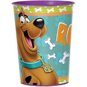 Scooby Doo Zoinks Plastic Favor Cups - 16 oz. (Pack of 1) - Multicolor & Durable Container, Perfect for Parties, Events, and Collectible Displays