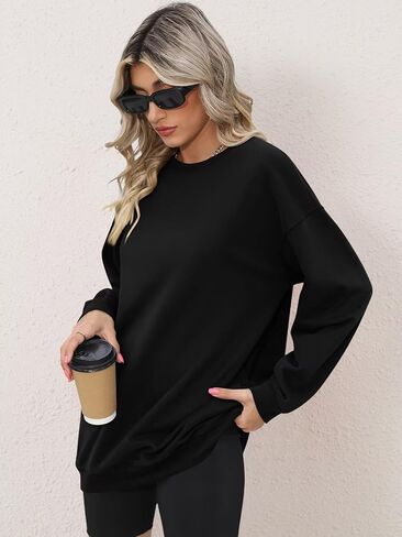 ORANDESIGNE Oversized Graphic Sweatshirt for Women Long Sleeve Crewneck Pullover Casual Fall Hoodie Tops 2024 in Kuwait