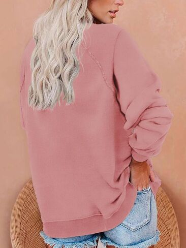 Yes I'm Cold Me 24:7 Sweatshirt Women Funny Letter Print Graphic Casual Loose Long Sleeve Pullover Tops in Saudi Arabia