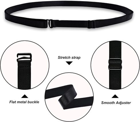 Tuck Band Adjustable Elastic Band Tool for Shirts & Sweaters Suitable for waist size between 23'' - 50'' in Saudi Arabia