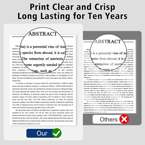 US Letter Thermal Printer Paper 4 Roll, 8.5 inches Compatible with Phomemo M832, M834, M835, A80, MT810 and Other Portable Thermal Printers (4Rolls | 8.5''x27') in Kuwait