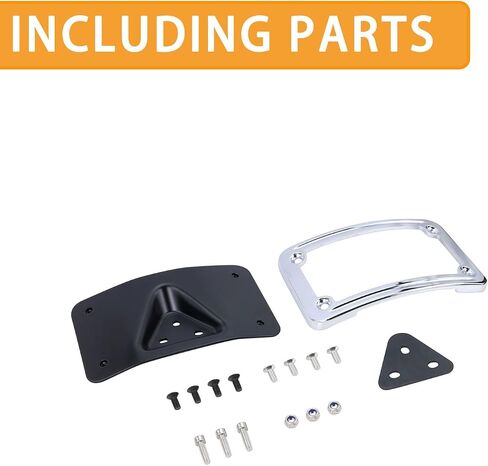 3148 حامل لوحة ترخيص منحني مع إطار مناسب لهارلي ديفيدسون لوحة ترخيص جبل شاحنة قوس 3-Hole Relocation Kit in Saudi Arabia