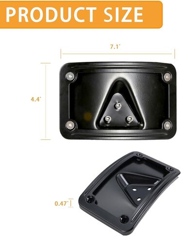 3148 حامل لوحة ترخيص منحني مع إطار مناسب لهارلي ديفيدسون لوحة ترخيص جبل شاحنة قوس 3-Hole Relocation Kit in Saudi Arabia