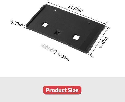 Jimen Fit for Chrysler 300C 2011-2014, Front License Plate Mount Tag Holder Frame Bracket in Saudi Arabia