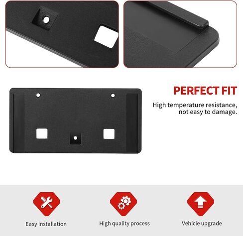 Jimen Fit for Chrysler 300C 2011-2014, Front License Plate Mount Tag Holder Frame Bracket in Saudi Arabia