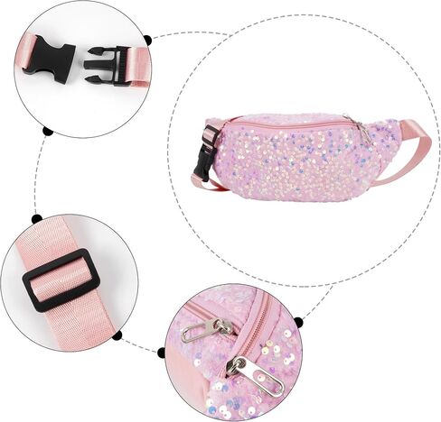 Fanny Pack Waist Pack Crossbody Sling Chest Bag Phone Purse in Saudi Arabia