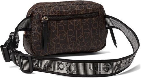 Calvin Klein Chen Signature Belt Bag Brown/Khaki/Black One Size in Saudi Arabia