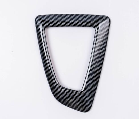 ملصق سيارة ملصق ناقل الحركة بمقبض ناقل الحركة بلون كربوني ABS إطار مناسب لملحقات BMW F20 F21 F22 F23 F30 F31 F32 F33 F34 F35 F36 (النمط C) in Saudi Arabia