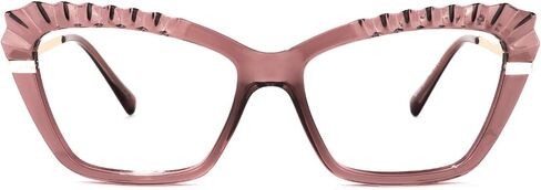 Zeelool Chic TR90 Cat Eye Blue Light Blocking Glasses for Women 100% UV400 Protection Eyewear Sophie OX043050 in Saudi Arabia