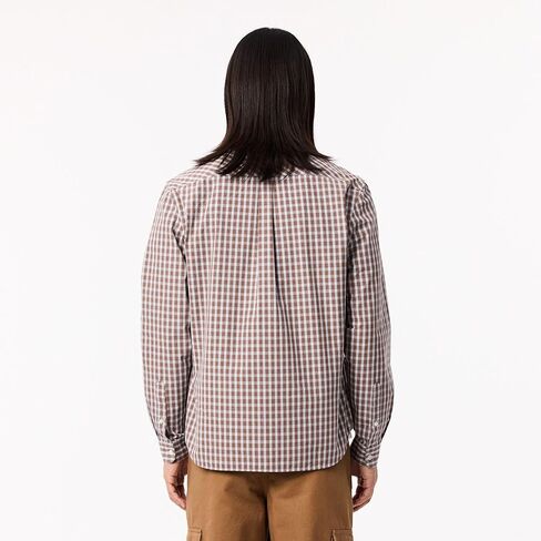 Lacoste Men's Checked Poplin Shirt in Saudi Arabia